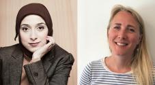 Fatima AlZahra'a Alatraktchi og Alexandra Brandt Ryborg J?nsson